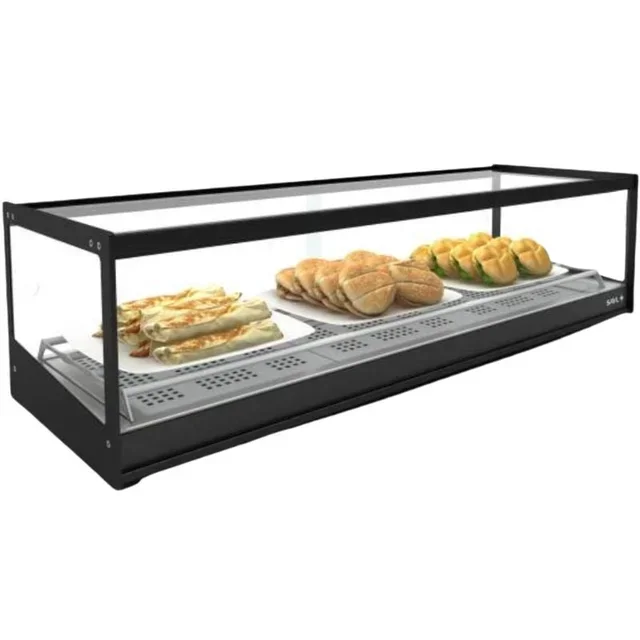LOGIC 1P SAHARA Heated Countertop Display Case - 720 W