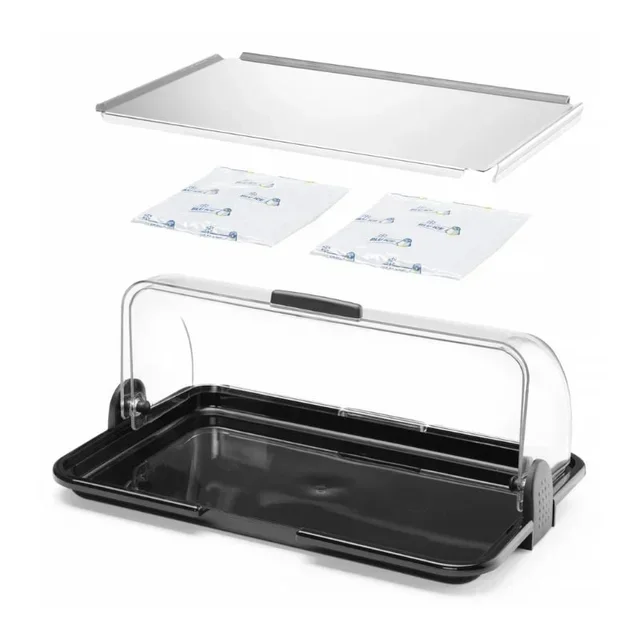 Display Case with Sliding Lid