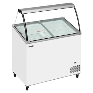 Ice Cream Display Freezer - 7 Tubs of 5 Liters