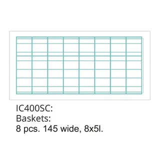 Vitrina Refrigerada para Helados 8 Cubetas de 5L - Frío Estático