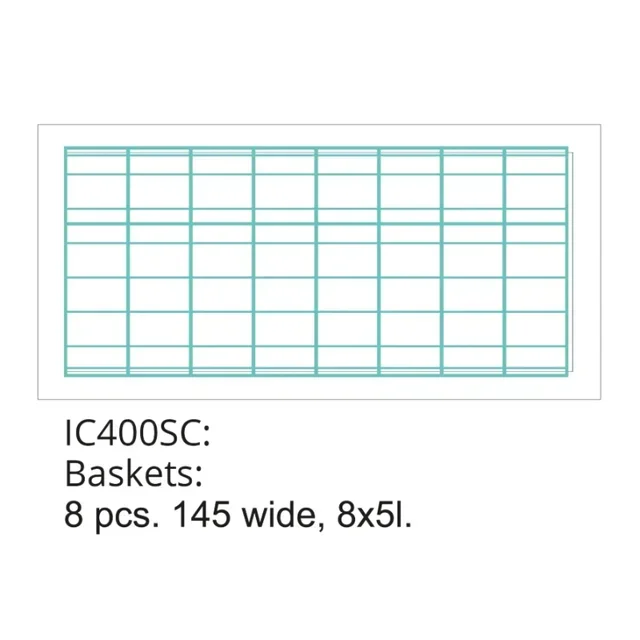 Ice Cream Display Freezer 8 Tubs of 5L - Static Cooling