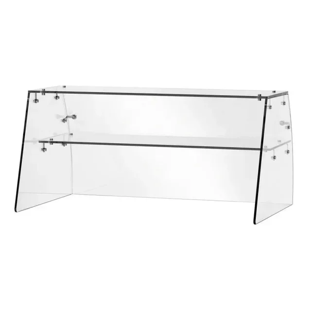 2-Door Glass Saladette Refrigerated Display Case