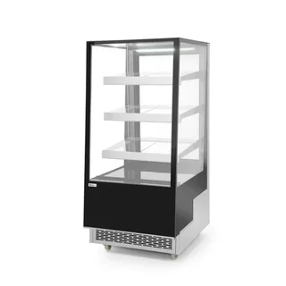 Refrigerated Display Case 300 Liters - 3 Professional Inclined Shelves