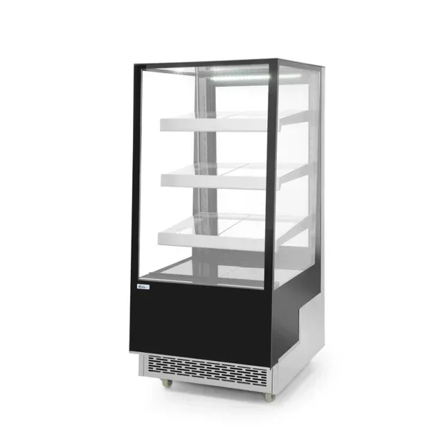 Refrigerated Display Case 300 Liters - 3 Professional Inclined Shelves