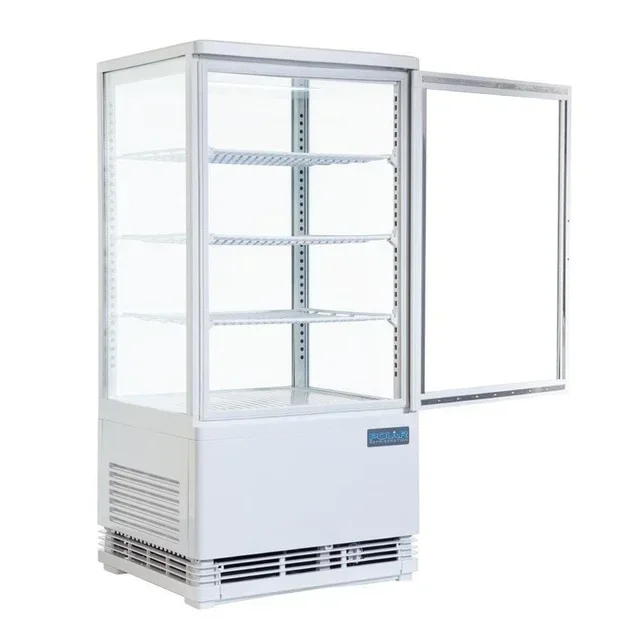 Vitrine Refrigerada Branca Série C - Capacidade 68 Litros
