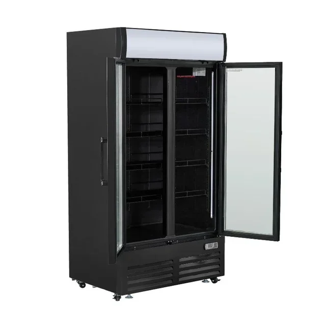 Vitrina Refrigerada para Bebidas - Doble Puerta - 736 Litros con Dosel