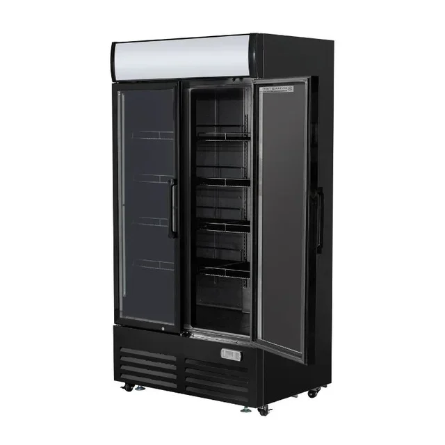 Vitrina Refrigerada para Bebidas - Doble Puerta - 736 Litros con Dosel