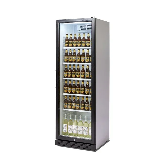 Beverage Refrigerated Display Case 380 Liters - Glass Door