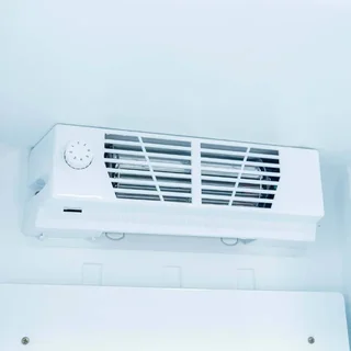 Refrigerated Display Case 380 L with Glass Door and Transport Trolley for Beverages