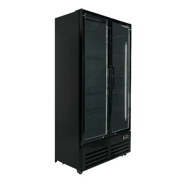 2-Door Beverage Refrigerated Display Case 736 Liters