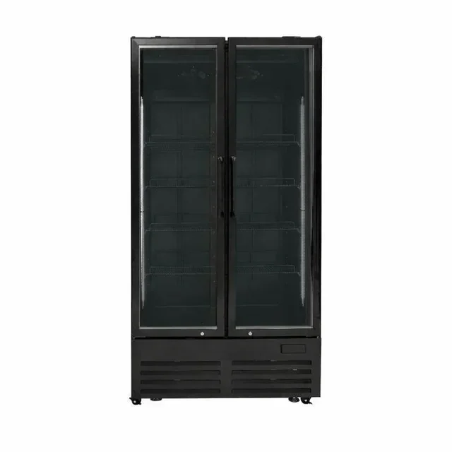 2-Door Beverage Refrigerated Display Case 736 Liters