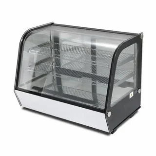 Vitrine Refrigerada de Balcão 160 Litros - Fachada Curva