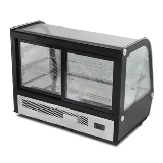 Vitrine Refrigerada de Balcão 160 Litros - Fachada Curva