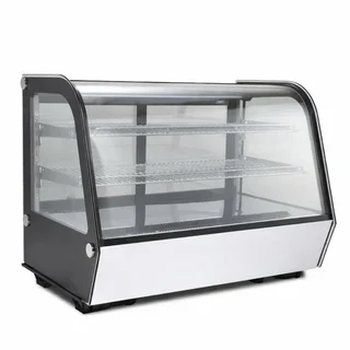 Vitrine Refrigerada de Balcão 160 Litros - Fachada Curva