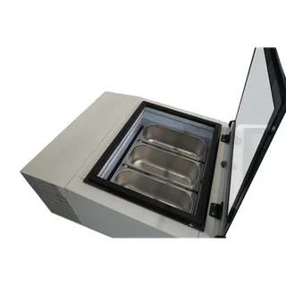 Vitrine Réfrigérée de Comptoir Blanche - 3 Portes - 15 Litres - Ventilation Statique