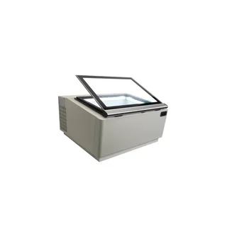 Vitrine Réfrigérée de Comptoir Blanche - 3 Portes - 15 Litres - Ventilation Statique