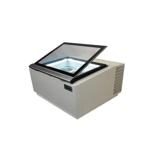 Vitrine Réfrigérée de Comptoir Blanche - 3 Portes - 15 Litres - Ventilation Statique