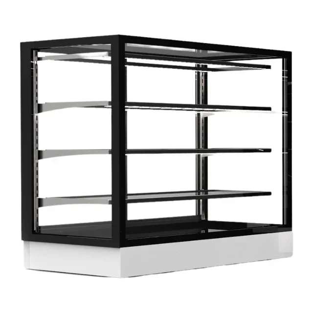 Integra Compact Countertop Refrigerated Display Case - Rear Opening - Height 650 mm