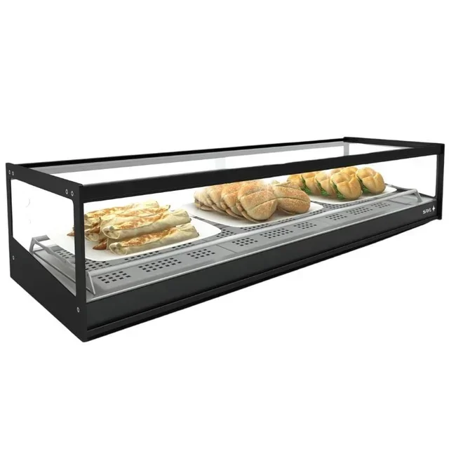 Countertop Refrigerated Display Case LOGIC 1P SAHARA Heating - 1020W - Positive