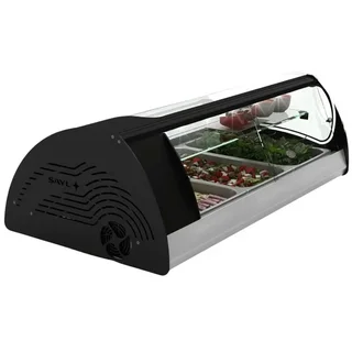 Vitrina Refrigerada de Mostrador SPLENDID Tapas - 1000 x 195 mm - Compatible GN 1/1