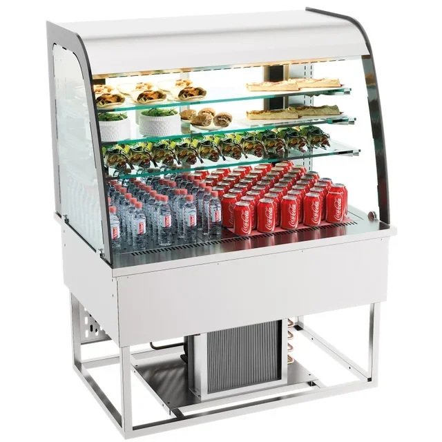140 Liter Drop-In Refrigerated Display Case