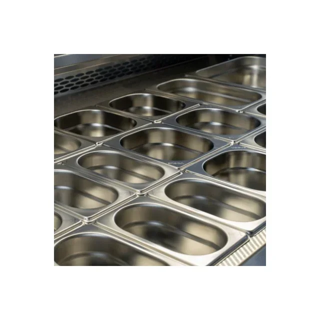 Refrigerated Display Case Gastronorm 1/1 - Width 1985 mm