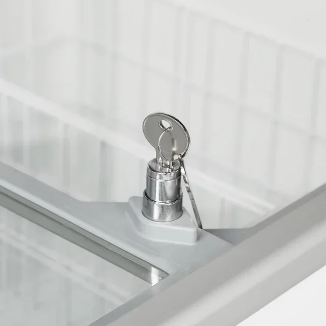 Gefrierkühlvitrine für Speiseeis - 9 Behälter à 5 Liter