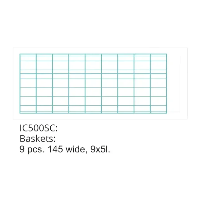 Ice Cream Display Freezer - 9 Tubs of 5 Liters