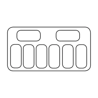 Vitrine de Exposição para Gelados Ibiza - 8 Cubas de 5 Litros