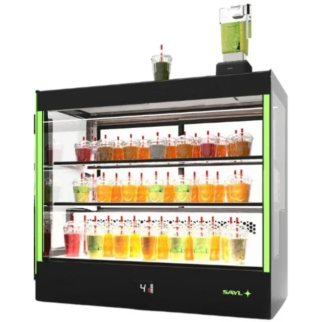 Vitrine Refrigerada de Balcão COMPAK - Abertura Traseira