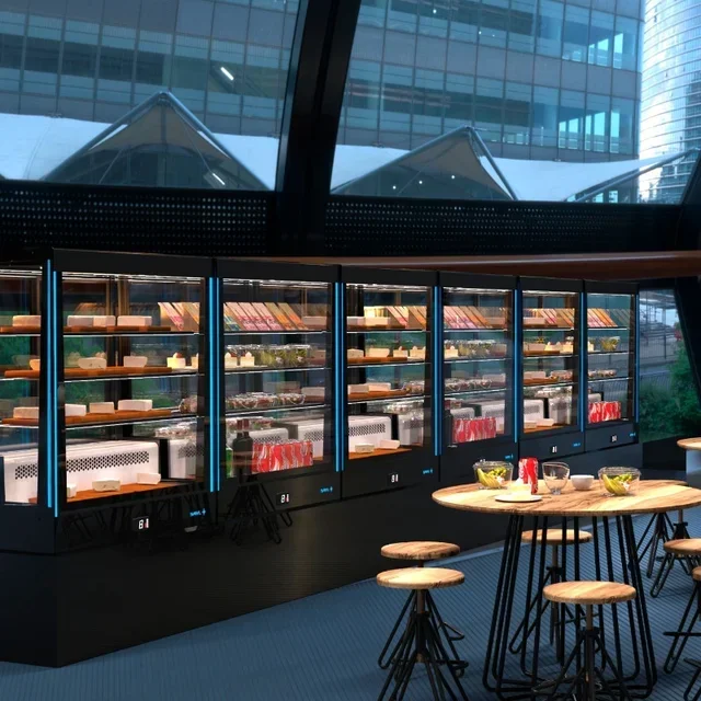 Vitrine Refrigerada Horizontal Dupla Face - Modelo PAK Direita