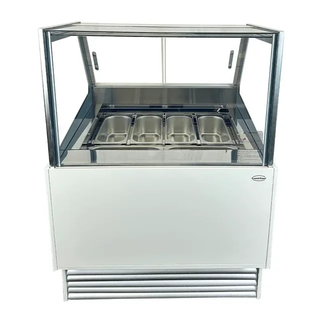 Komodo Eisvitrine - Kapazität 6 Behälter x 5 Liter