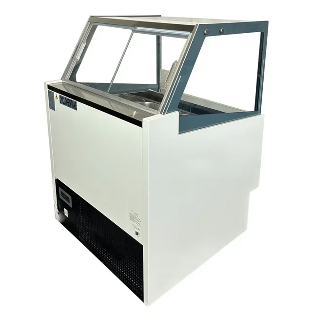 Komodo Eisvitrine - Kapazität 6 Behälter x 5 Liter