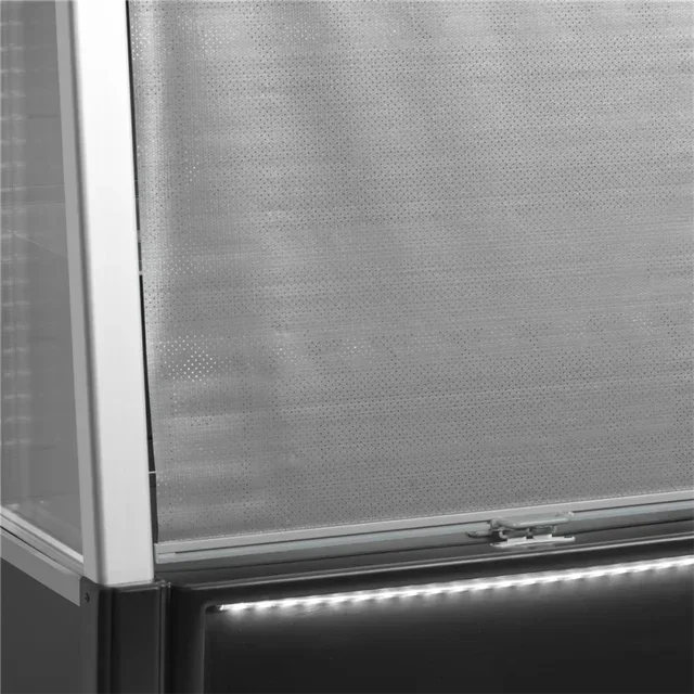 Vitrine Réfrigérée Libre-Service 242L - Noir - Froid Ventilé