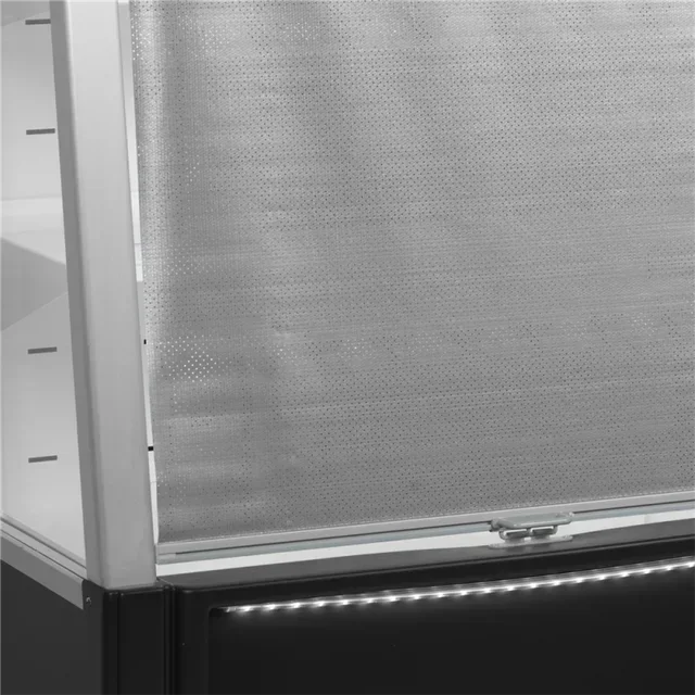 Vitrine Réfrigérée Libre-Service Noire - 242 Litres