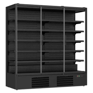 Wall-Mounted Refrigerated Display Case 3 Doors Marco - Capacity 1939 Liters