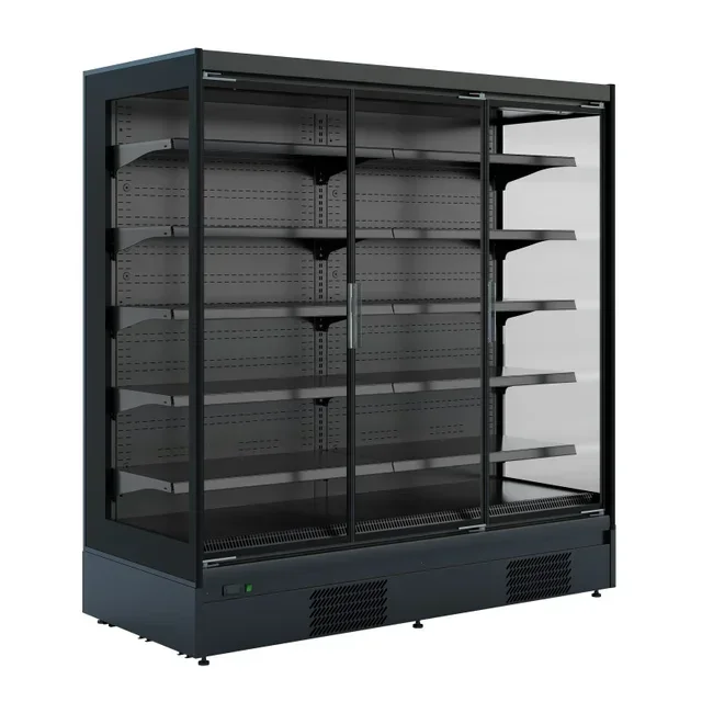 Wall-Mounted Refrigerated Display Case Mike 2 Doors - 1.98 m²