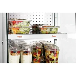 Wall-Mounted Refrigerated Display Case RIMI - 675 mm Depth