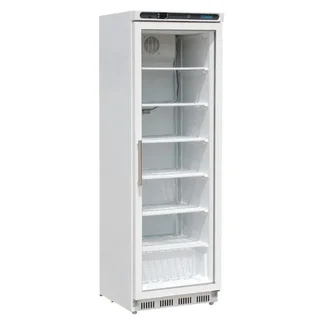 White Negative Refrigerated Display Case 365 Litres