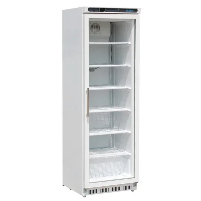 White Negative Refrigerated Display Case 365 Litres