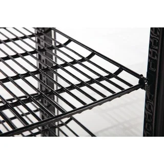 Vitrine Refrigerada Porta Dupla Curva - Capacidade 235 Litros - Acabamento Preto