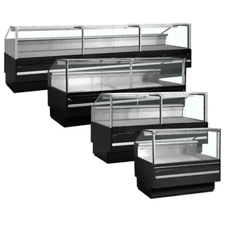 Black Supermarket Refrigerated Display Case 947 Liters