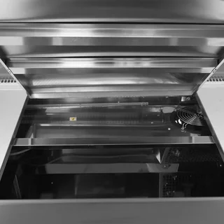 Black Supermarket Refrigerated Display Case 947 Liters