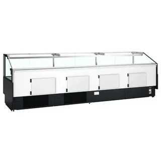 Black Supermarket Refrigerated Display Case 947 Liters
