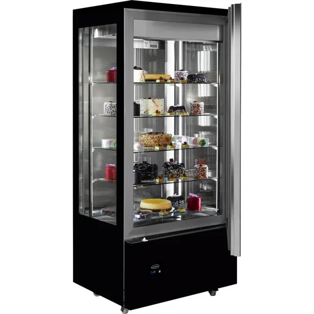 Refrigerated Pastry Display Case - 400 Liter Capacity
