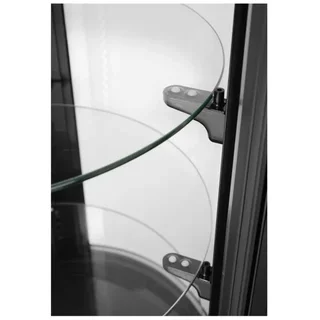 Vitrine de Exposição Redonda para Pastelaria - Capacidade 100 Litros