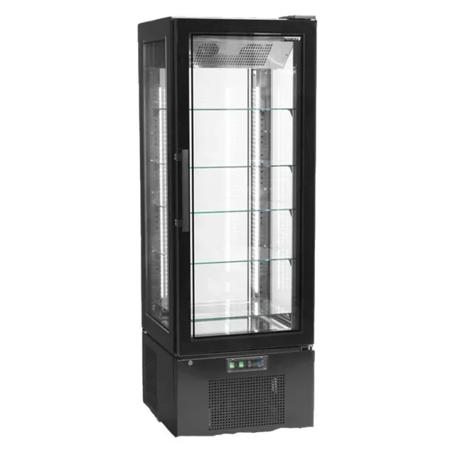 Refrigerated Pastry Display Case - Glass Door - 248 Litres