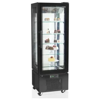 Refrigerated Pastry Display Case - Glass Door - 248 Litres