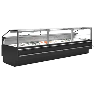 Vitrine Refrigerada Profissional para Peixaria 1000W - Apresentação Premium de Peixe Fresco