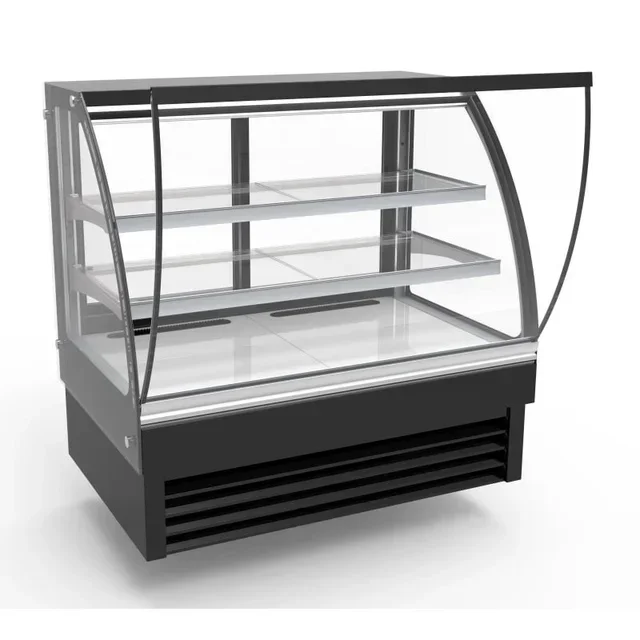 Positive Refrigerated Display Case 236 Liters - Curved Front